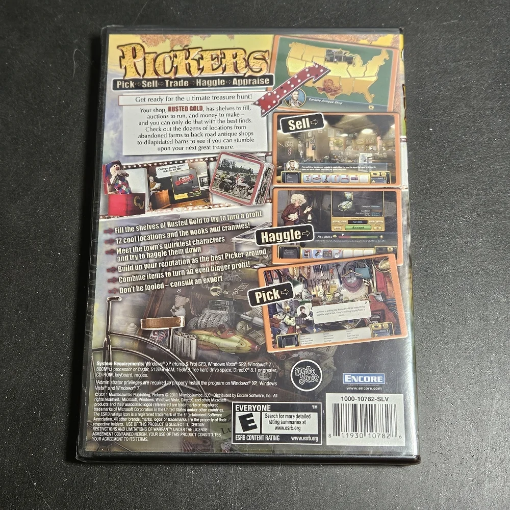 Pickers for PC CD-ROM unopened